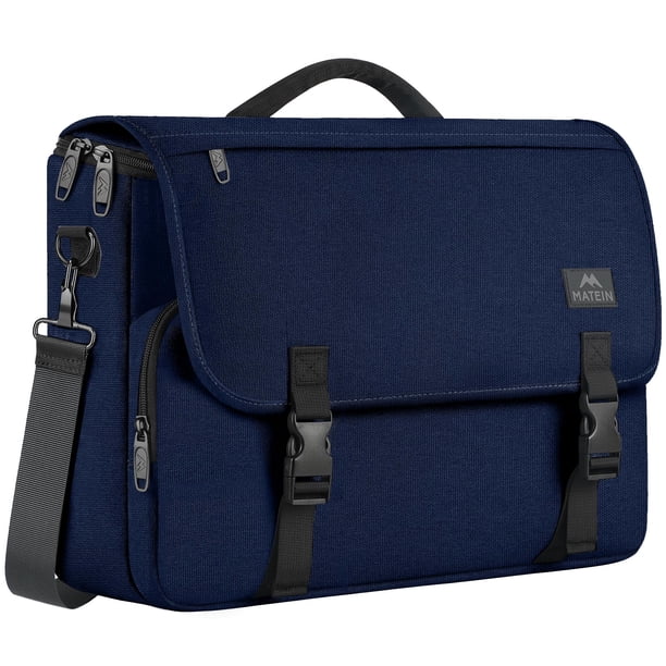 Bolso Mensajero MATEIN para Laptop de 17.3" Resistente al Agua Azul