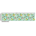 thumbnail image 2 of Jungle Fabric by the Yard, Tropical Pattern with Hibiscus Frangipani Heliconia and Bird of Paradise Flowers, Decorative Upholstery Fabric for Chairs & Home Accents, 2 Yards, Multicolor by Ambesonne, 2 of 4