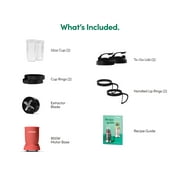 Nutribullet NB9-1301ABG Pro 13 Pcs Matte Burgundy 900W Food Blender