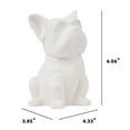 thumbnail image 4 of Create Basics Paintable Creamic Bulldog Figurine, 4 of 6