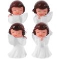 thumbnail image 3 of 4 estatuas de ángeles rezando, pequeñas figuras de ángel, decoración del hogar, adornos de escritorio (niña ángel), 3 of 6