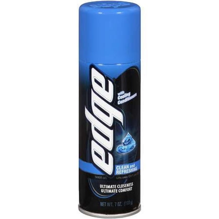Edge Clean & Refreshing Shave Gel, 7 Oz.