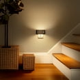 thumbnail image 7 of YANSUN 2-Pack Plug-in Motion Sensor Night Lights - Dimmable 3000K Warm White LED with Auto on/off for Hallway Bedroom Rooms, 7 of 7