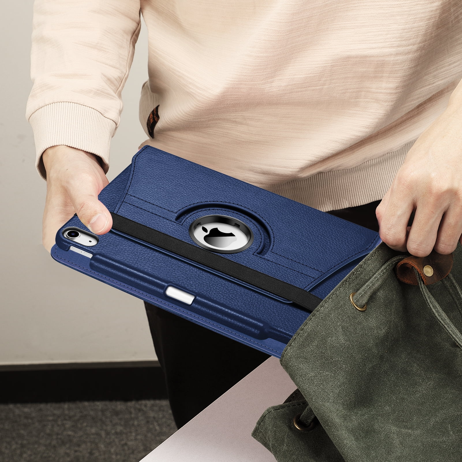 Fintie Rotating Case for iPad Air 11-inch M4/M3/M2 (2026/2025/2024), iPad Air 5th/4th Generation (2022/2020) 10.9 Inch - 360 Swivel Protective Stand Cover