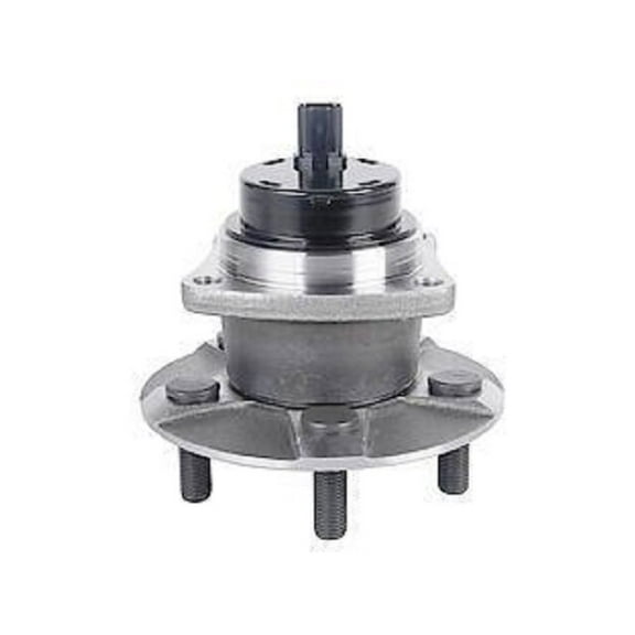 Rear Wheel Bearing Hub Assembly - Compatible with 2003 - 2008 Toyota Corolla (with 4-Wheel ABS Brakes) 2004 2005 2006 2007
