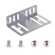 thumbnail image 2 of 2 Din Car Radio Installation Kit Universal MP5 Mounting Accessories Holder Support 2 Bracket 4Screw Quick Installation Tools, 2 of 5