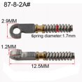 thumbnail image 4 of 100pcs Eyeglasses Spring Hinge Repair Broken Glasses Accessory Eyewear Repair Parts 5008W, 4 of 6