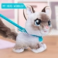 thumbnail image 4 of furReal Wagalots Kitty Interactive Plush Toy, Small 8-Inch Gray and White Ragdoll, Includes Leash, Fun Sounds, Kids Toys for Ages 4 and Up by Just Play, 4 of 6