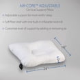 thumbnail image 7 of Core Products Air Core Adjustable Tri-Core Cervical Pillow, Inflatable Back and Neck Support, 7 of 7