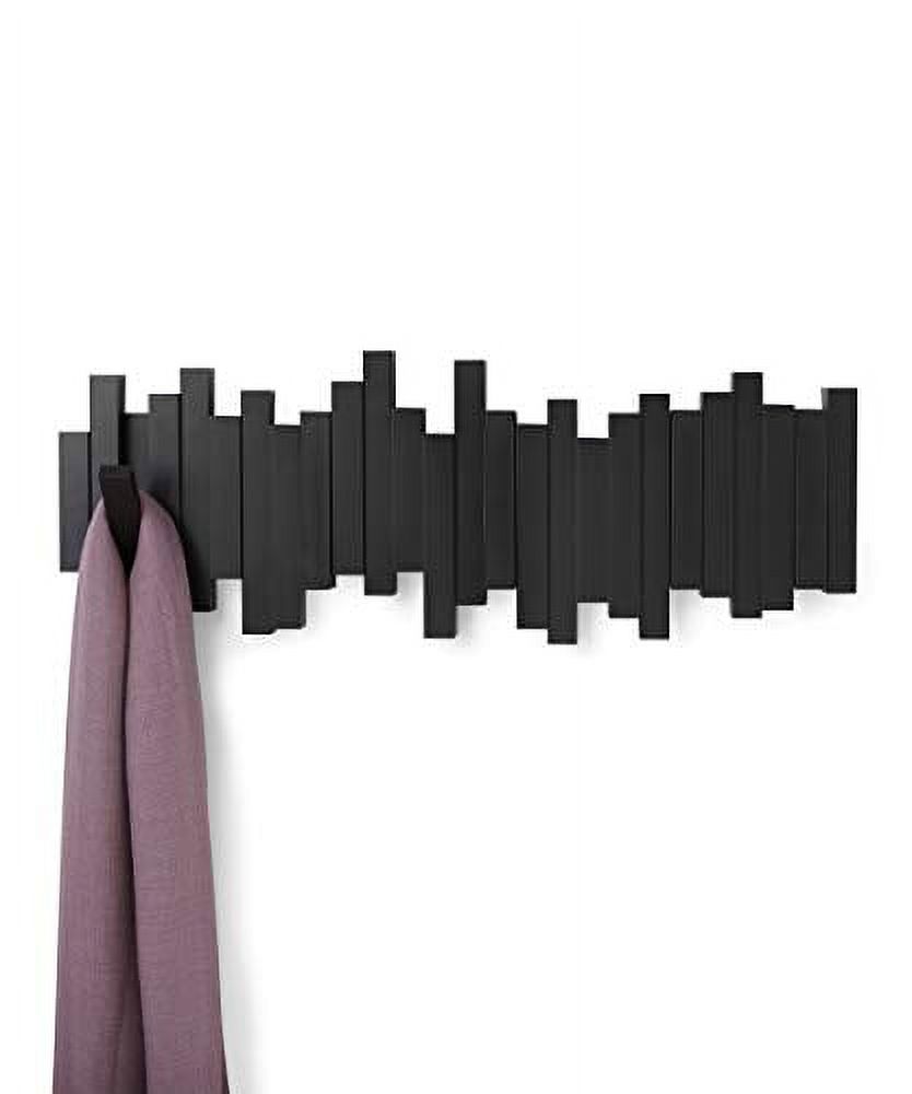 Umbra Sticks 5 Hooks Wall Mounted Coat Rack Black - image 5 of 13