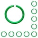 thumbnail image 2 of Bearachild 25 piezas convenientes y versátiles: anillos de plástico para encuadernación de hojas sueltas para tarjetas, documentos, facturas, verde diámetro 27mm 10piezas, 2 of 6