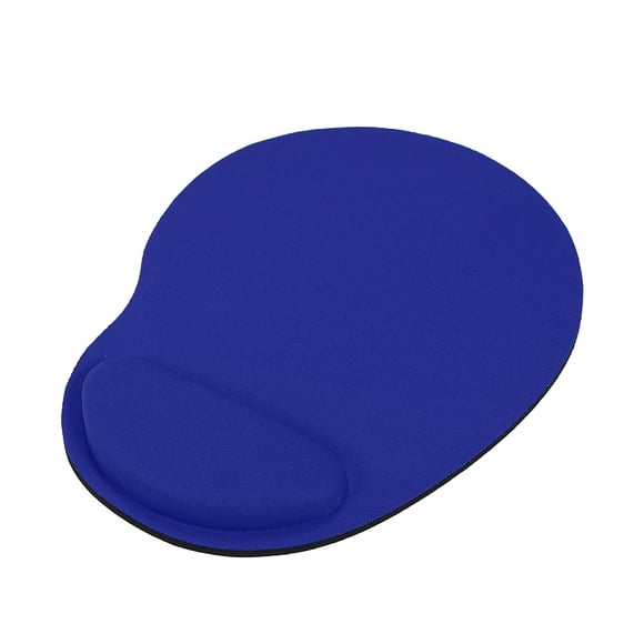 Souris Pad Tapis de Souris Confortable avec Support de Repose-Poignet pour Ordinateur Portable PC (Bleu)