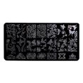 thumbnail image 4 of Lubelski Mode Fleur Papillon Nail Art Timbre Modèle Image Plaque Manucure Accessoire, 4 of 7