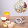 thumbnail image 2 of New Portable Gadget Egg Shell Breaker Stainless Steel Multifunction Egg Cutter Kitchen Accessories Egg Stripper Boiled, 2 of 5