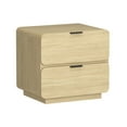 thumbnail image 6 of Chrystie Contemporary Modern Nightstand in Natural, 6 of 10