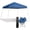 Blue, variant on Portable 8x8ft Pop Up Gazebo Tent, Slant Leg Canopy Shelter with Carry Bag for Patio, Camping & Outdoor Gatherings