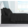 thumbnail image 3 of 1000-Thread-Count 6 Piece Sheet Set - 100% Pure Egyptian Cotton Sheets 14" Inch Deep Pocket - Soft & Smooth Quality Bedsheets (Black Solid) Queen Size., 3 of 5