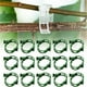 thumbnail image 3 of 400 clips de plástico para soporte de plantas | Clips de fijación reutilizables para tomates, pepinos y sandías | Clips de sujeción resistentes a la intemperie para enrejados, estacas y jaulas, 3 of 7