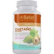 Castano de Indias para la Circulacion 1000 mg - Horse Chestnut 90 Caps - Betel Natural