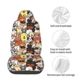 thumbnail image 4 of Vsdgher Cats & Dogs Group for Automotive Seat Covers for Cars Trucks SUVs, Universal Fit Anti-Slip Bucket Seat Protector for Cars,Vehicle Seat Protector for Front Seats, 4 of 5