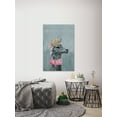 thumbnail image 6 of Marmont Hill Hiphop Llama II Canvas Wall Art, 6 of 7