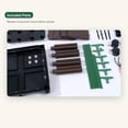 thumbnail image 3 of Plastic Raised Garden Box  with Wheels and Trellis, Weather-Resistant Planter Box for Herbs & Vegetables, Easy Assembly（11.8 in x 11.8 in）, 3 of 8