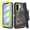 Lime Camo, variant on Thousandgear Compatible for Samsung Galaxy A36 5G / Galaxy A36 / Samsung A36 / SM-A366 Rugged Case with Built-in Screen Protector Belt Clip Holster Lime Camo