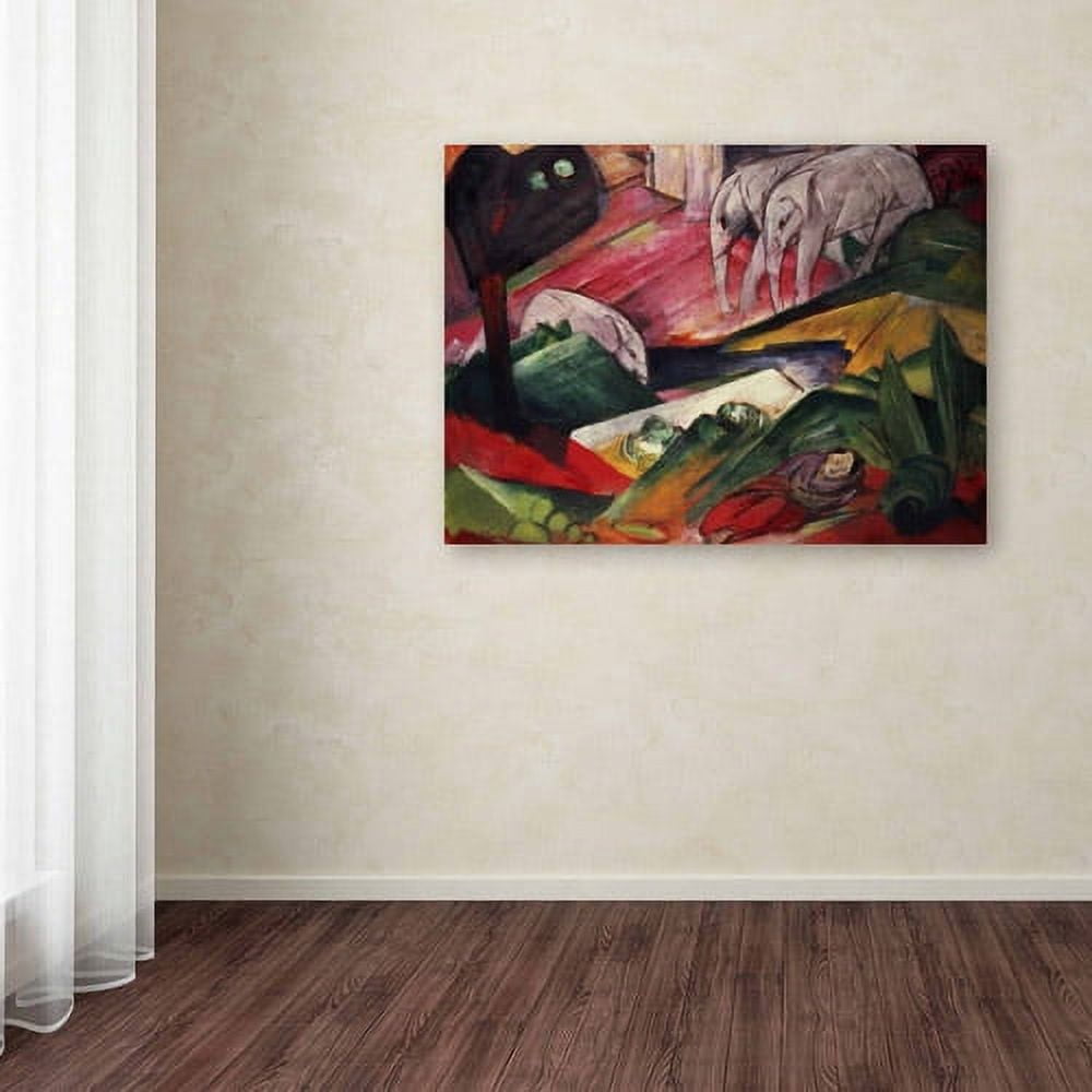 Trademark Fine Art "The Dream" Canvas Art by Franz Marc