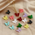 thumbnail image 3 of SPRING PARK 5Pcs Women Style Alloy Epoxy Butterfly Copper Necklaces Accessories, 3 of 8