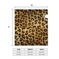 thumbnail image 4 of Rateoe Golden Leopard Glitter Printed Mailbox Covers - Easy to Install Fall, Winter, Spring, Summer Mailbox Cover - Weather and UV-Resistant Mailbox Decor - Mailbox Magnetic Covers-25.5x21 in, 4 of 8