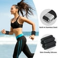 thumbnail image 5 of LTECARP Adjustable Ankle & Wrist Weights for Women & Men, 1/2/4 lbs Silicone Design with Comfort Fit - Arm/Leg Workout Weights for Gym, Pilates, Yoga, Walking, Barre, Dance, 5 of 7