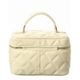 thumbnail image 2 of Isabella Rossetti Mia Quilted Leather Vanity Bag, Beige, 2 of 4