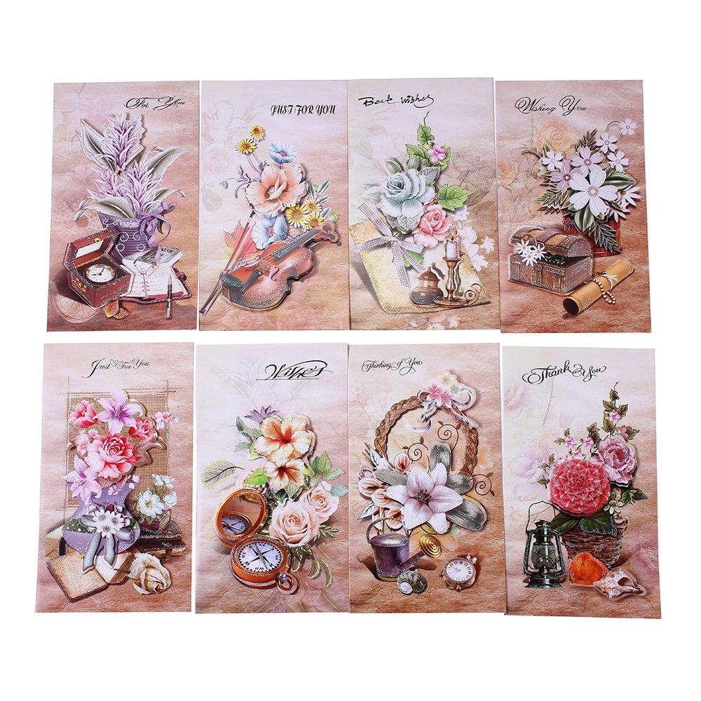 Ipienlee Vintage Style Greeting Card for Birthday ...