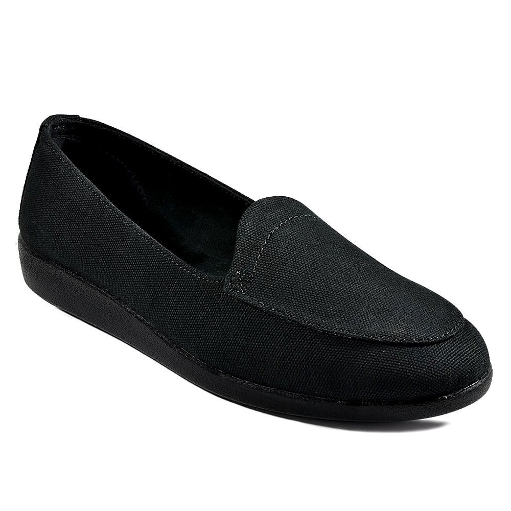 Aerosoft - AEROSOFT Ellipse Round Toe Slip-on Shoes for Women - Walmart ...