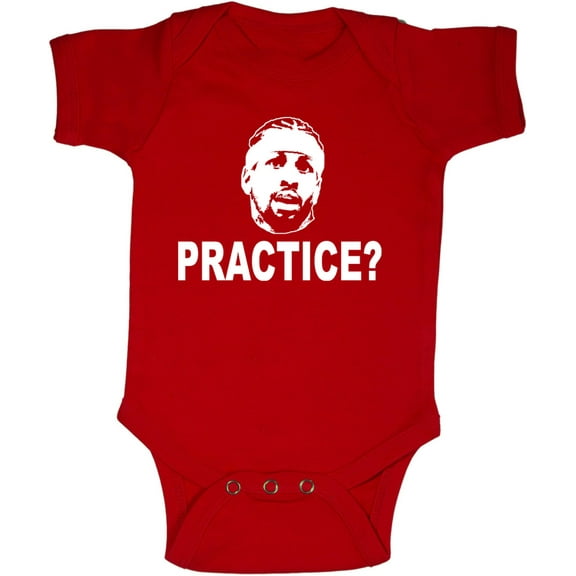Allen Iverson We Talkin Bout Practice Philadelphia Baby 1 Piece