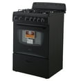 thumbnail image 2 of Avanti 24" Compact Gas Range Oven, in Black (GR2415CB), 2 of 2
