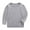 Grey, variant on KAUOD Kids Crew Neck Knit Sweater Plain Loose Soft Pullover Sweater Boys Girls Cute Lined Tops Fall Casual Sweatshirts