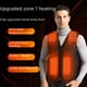 thumbnail image 5 of Chaleco calefactor eléctrico para hombre, ropa calefactora de cuerpo entero, chaleco eléctrico inteligente con carga cálida para invierno, para mujer, 5 of 5