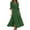 15-Army Green-Dresses for Women 2023 Wedding Guest, variant on Gaecuw Womens Wedding Guest Dress Summer V Neck Short Sleeve Champagne Dresses Calf Length Maxi Dresses Swing Party Dress Prom Dresses Flowy Graduation Dresses Solid Trendy Dresses Semi Formal Dress