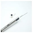 thumbnail image 3 of M-301 Mechanical Pencil, Stainless Steel , Fine Point, 0.5mm, Black Grip, 12-Pack (54010), 3 of 4