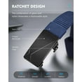 thumbnail image 2 of Men's Ratchet Web Belt,1.25 inch Nylon Automatic Buckle Belt,No Holes Invisible Belt for Men, 2 of 7