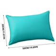thumbnail image 3 of AuroraX Throw Pillow Covers 11x19 Inch Square Solid Pillow Cases Waterproof Removable Cover Outdoor Modern Cushion Cases Livingroom,Room Decor, 3 of 6