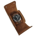 thumbnail image 2 of MasteelfCA 1pc Single-slot Portable Watch Box Retro Watch Organizer Leather Watch Holder, 2 of 8