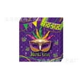 thumbnail image 6 of Mardi Gras Party Decorations Masquerade Plates and Napkins Mardi Gras Tableware Set Masquerade Mask Party Supplies (Fork-16PCS), 6 of 7
