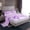 White Purple, variant on Homewish Fashion Cheetah Print Twin Sheet Sets, Cartoon Billiards Print Twin Fitted Sheet, Teens Kids Boys Girls Flat Sheet, Ultra Soft Bedroom Decor, 3pcs