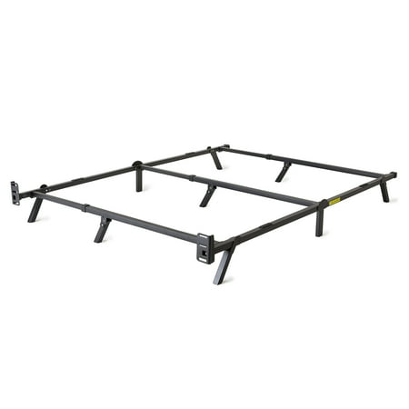 Cannon Low Profile Swivel Base - intelliBASE Low Profile Adjustable Twin Full Queen Box Spring Metal Bed Frame