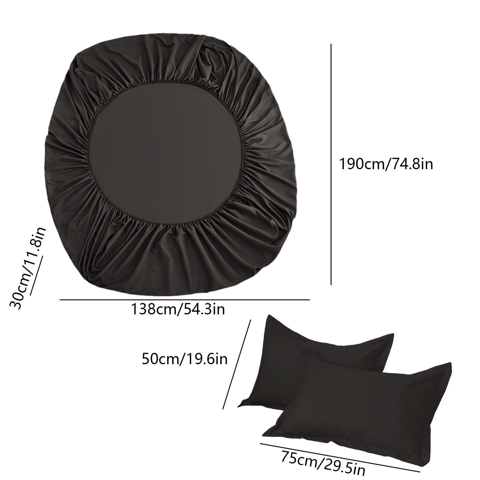 High Quality Brushed Microfiber 1800 Bedding Set / Microfiber Sheet Set 4pieces - Buy Brushed