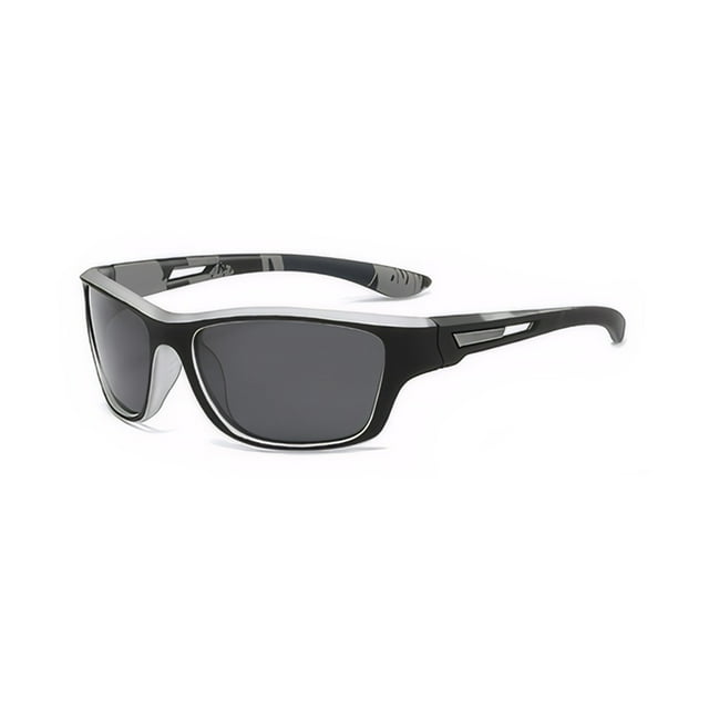 Gafas de sol polarizadas para hombre protección UV400 para pesca deportiva gafas de ciclismo Lentes Gris oscuro Minnieouse