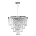thumbnail image 5 of Bethel International Chandelier Chrome Metal & Crystal, 5 of 5