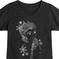 thumbnail image 3 of Disney Frozen 2 - Elsa Outlined Sketch - Toddler & Youth Girls Short Sleeve Graphic T-Shirt, 3 of 5